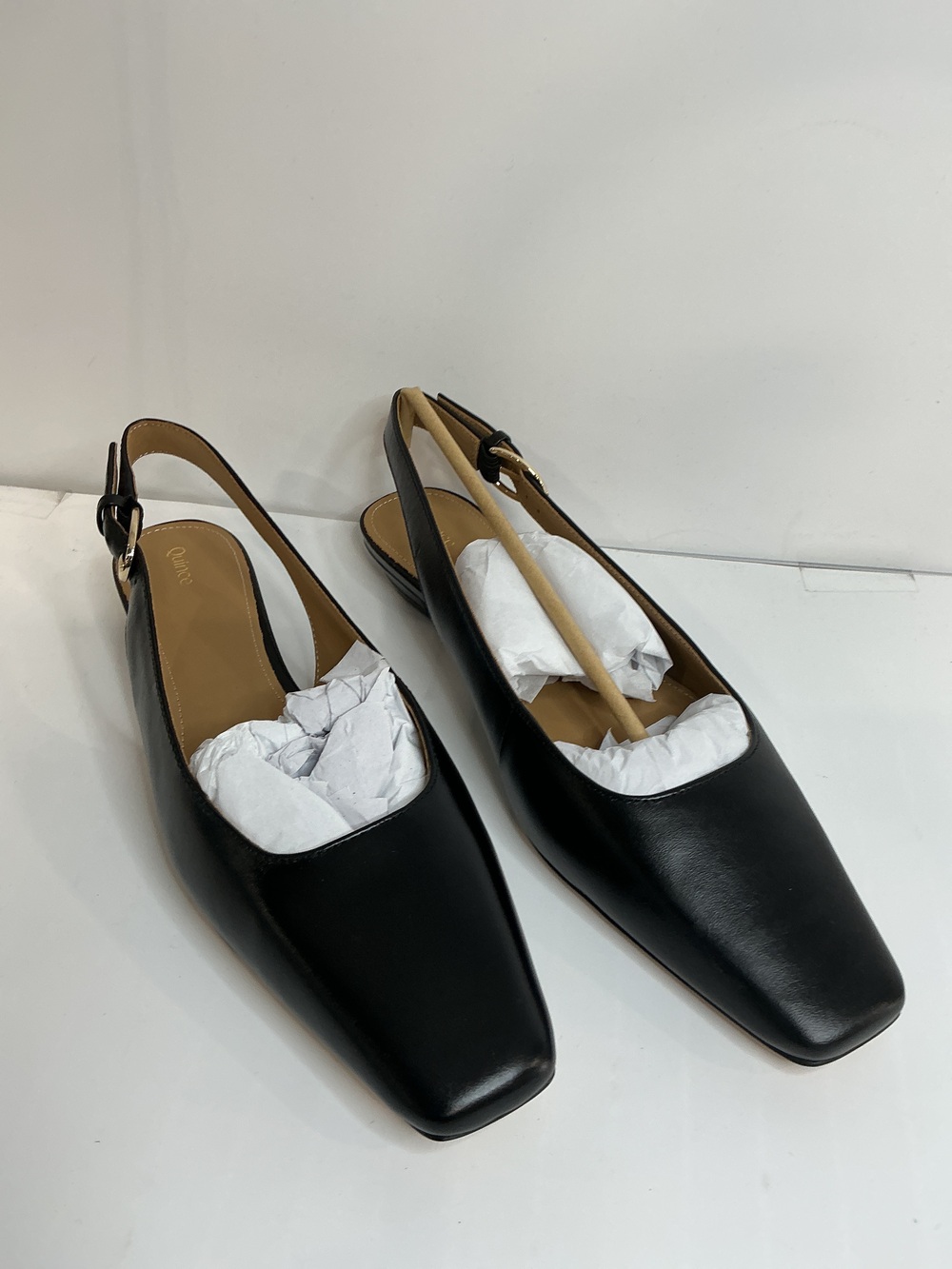 Italian Leather Slingback Flat